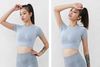 Áo Thun Croptop Trơn Thể Thao 5784