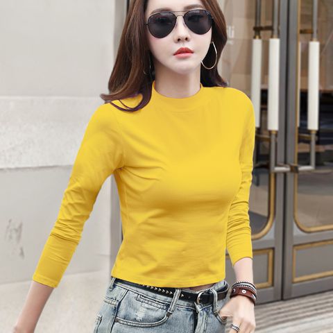  Áo Thun Croptop Trơn 6055 (5 Màu) 