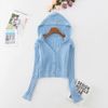 Áo Khoác Croptop Hoodie 6383 (2 Màu)