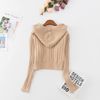 Áo Khoác Croptop Hoodie 6383 (2 Màu)