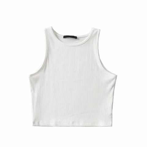  Áo Croptop 3 Lỗ Basic 6476 (4 Màu) 