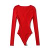 Áo Bodysuit Tay Dài Cổ Sâu 6620 (4 Màu)