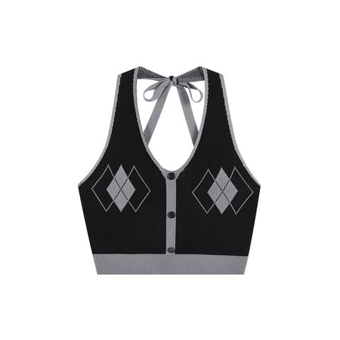  Áo Croptop Cổ Yếm 6889 