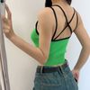 Áo Croptop 2 Dây Chéo Lưng 7137