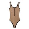 Áo Bodysuit 2 Dây Khóa Kéo 7150