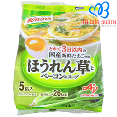 Súp Miso Knorr Nhật Bản 5 Gói Vị Trứng, Thịt