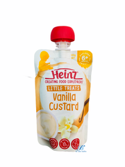 Váng Sữa Túi Heinz Úc Vị Vani 120gr Cho Bé 6 Tháng
