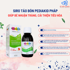 Siro Táo Bón Pediakid Transit Doux Pháp 125ml (6 Tháng)