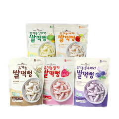 Bánh Gạo Phồng Hữu Cơ Mom’s Choice  25g Hàn Quốc Bé Từ 6tháng