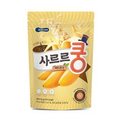 Bánh Bỏng Ngô BeBecook Hàn Quốc 23gr Vị Chuối Bổ Sung Men Vi Sinh