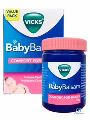 Dầu Bôi Ấm Ngực Chống Cảm Vick Baby Balsam Úc 100gr