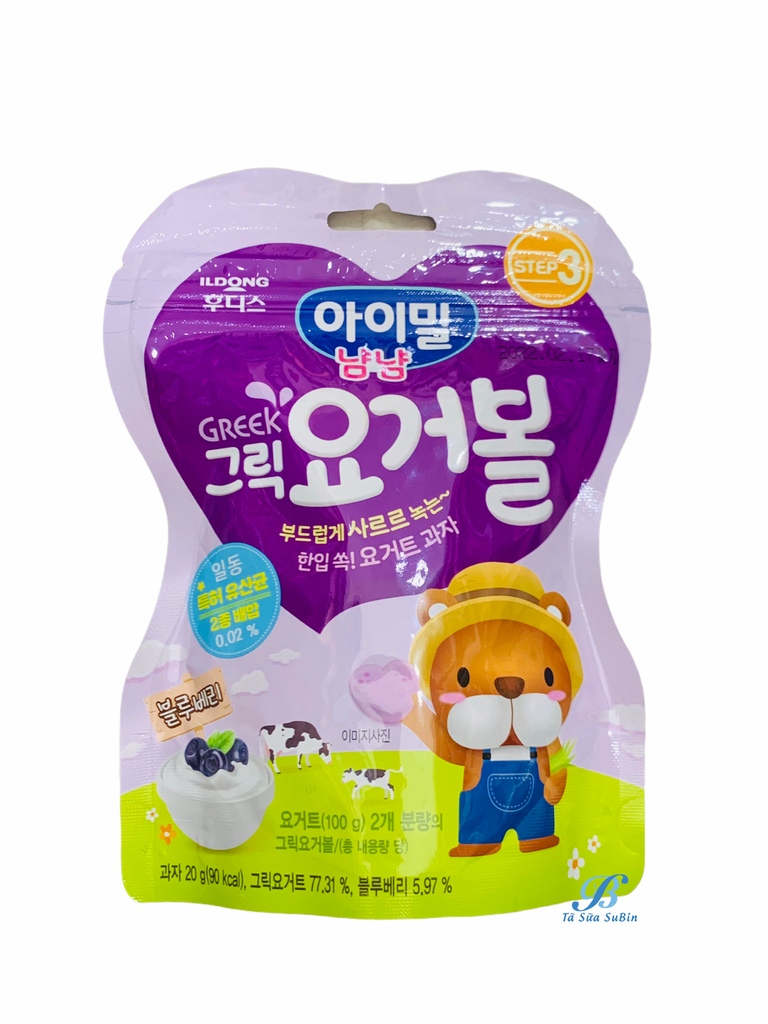 Sữa Chua Khô Ildong Hàn Quốc Vị VIệt Quất (20g)