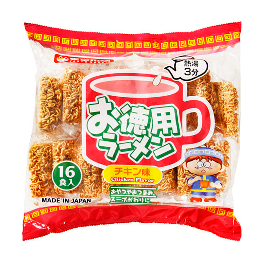 Mì gà 16 phần Tokyo noodle Nhật bản 480gr