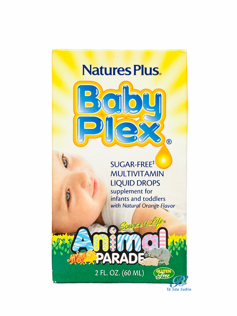 Vitamin Tổng Hợp Cho Trẻ Baby Plex Hãng Nature’s Plus Dạng Nước (60ml)