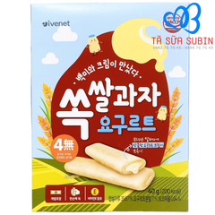 Bánh Gạo Cuộn Kem Ivenet Hàn Quốc 40g Vị Sữa Chua