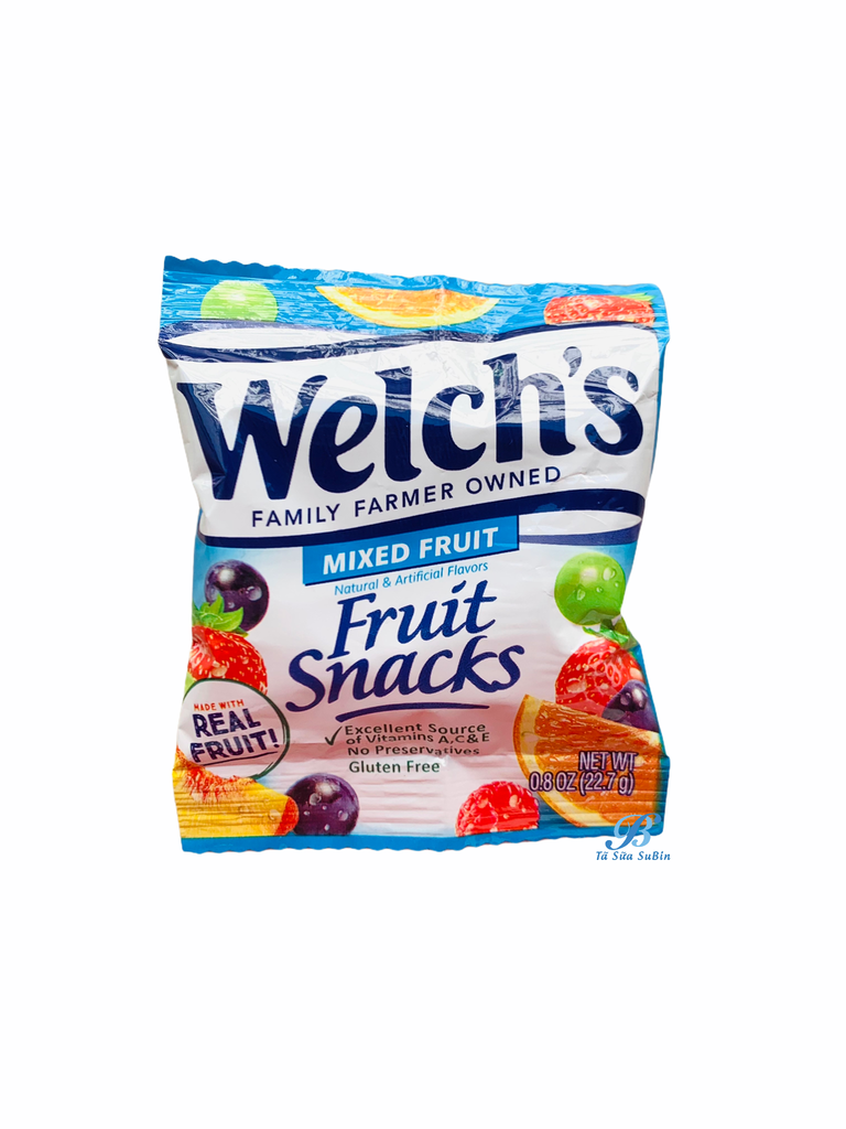 Kẹo Dẻo Trái Cây Welch's Mixed Fruit Mỹ 22,7gr