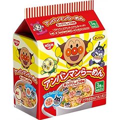 Mì Nissin Anpanman Nhật Màu Đỏ 90gr Vị Thịt Cho Bé Từ 1 Tuổi