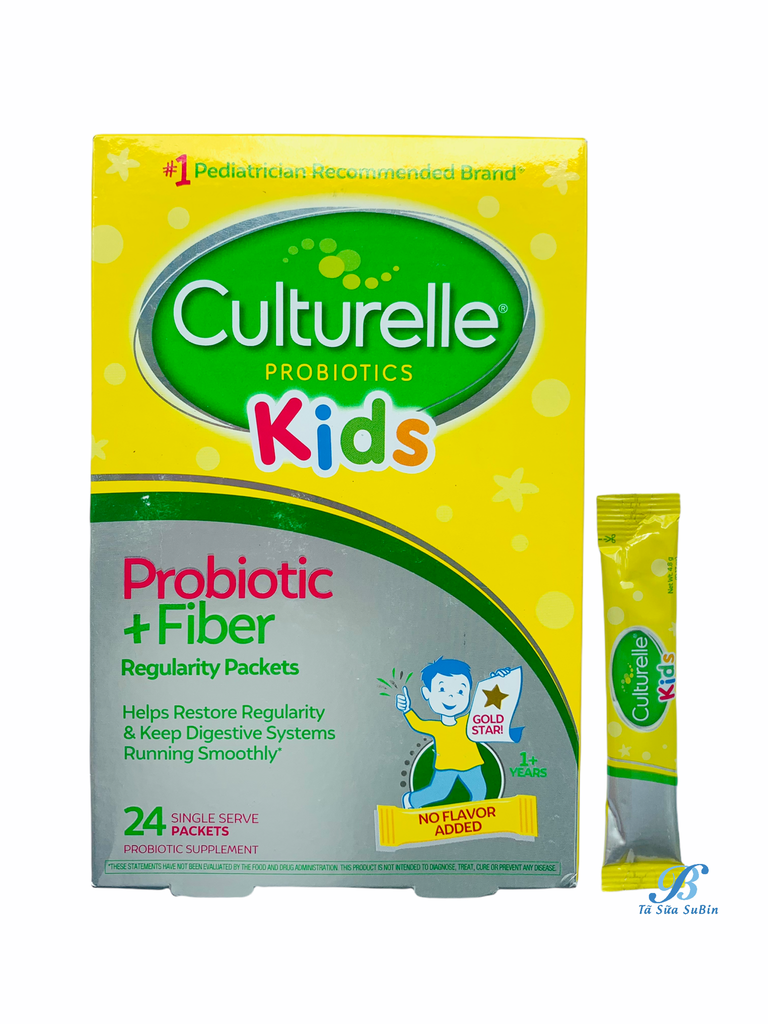 Men vi sinh cho bé Culturelle Probiotics Daily Kids Packets Hộp 24 gói