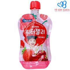 Thạch Trái Cây Bebecook Hàn Quốc 100gr Vị Dâu, Cherry