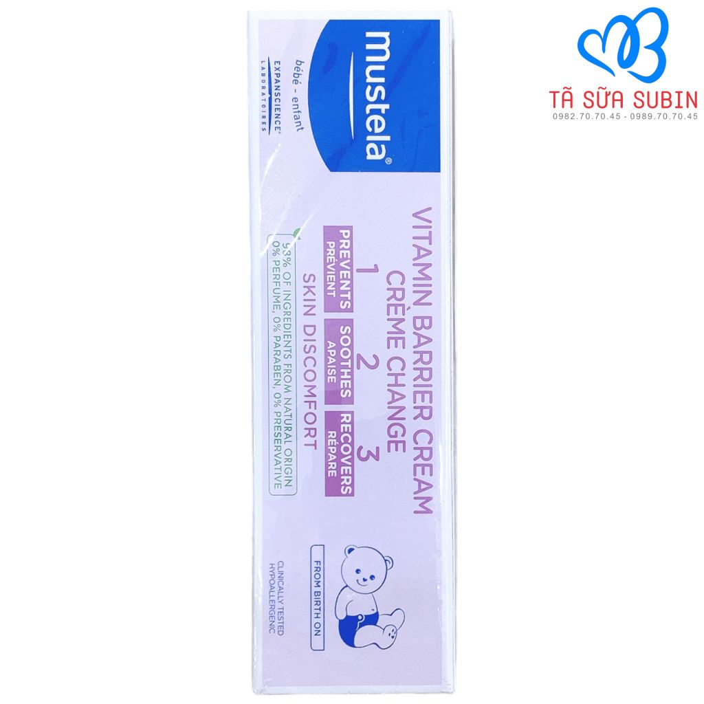 Kem Chống Hâm Mustela Pháp 50ml 0Th+