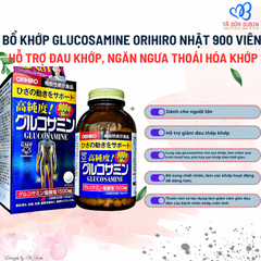 Thuốc bổ xương khớp Glucosamine Orihiro Nhật 1500mg (900 viên)