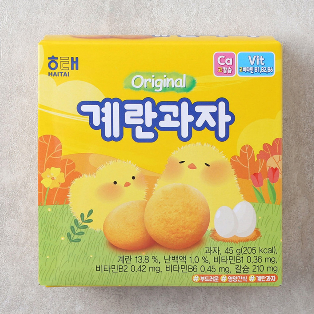 Bánh Cookie Haitai 45g Vị Trứng Hàn Quốc