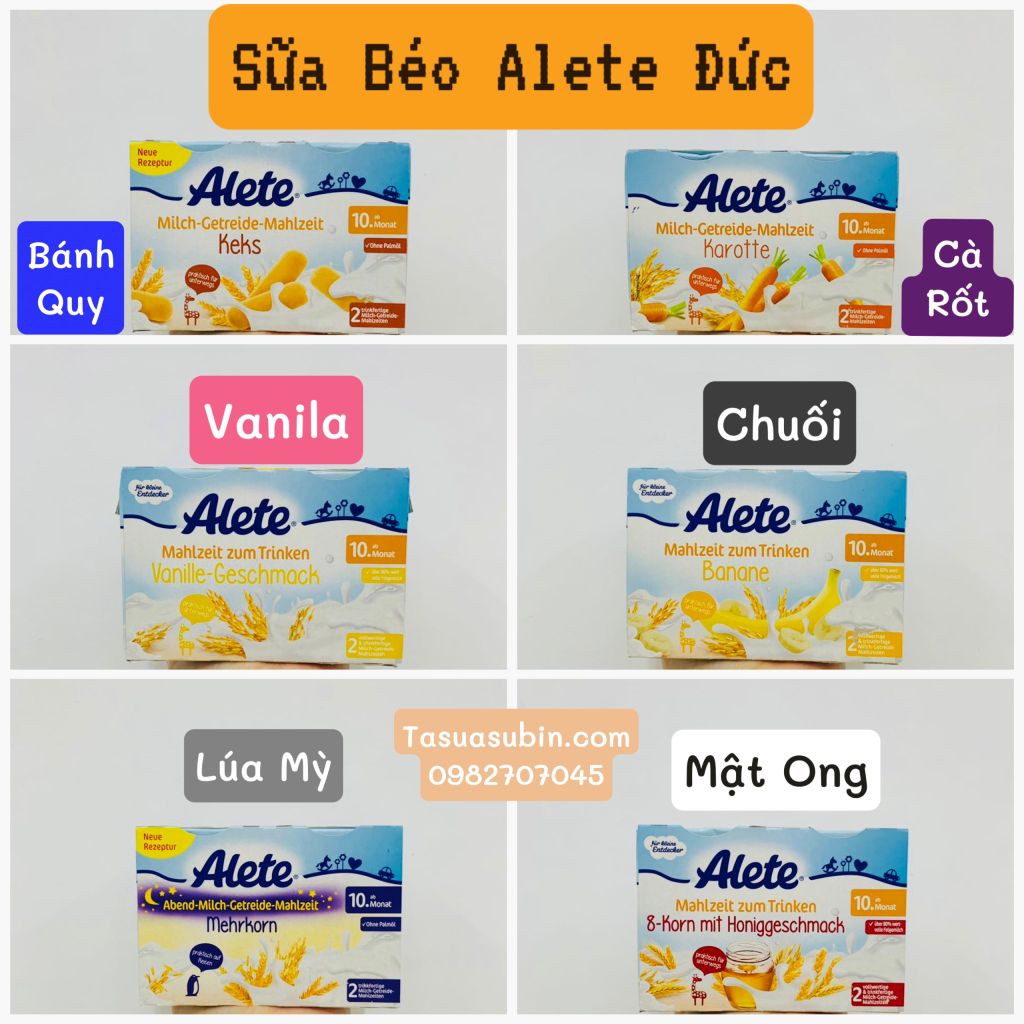 SỮA BÉO ALETE - NỘI ĐỊA ĐỨC