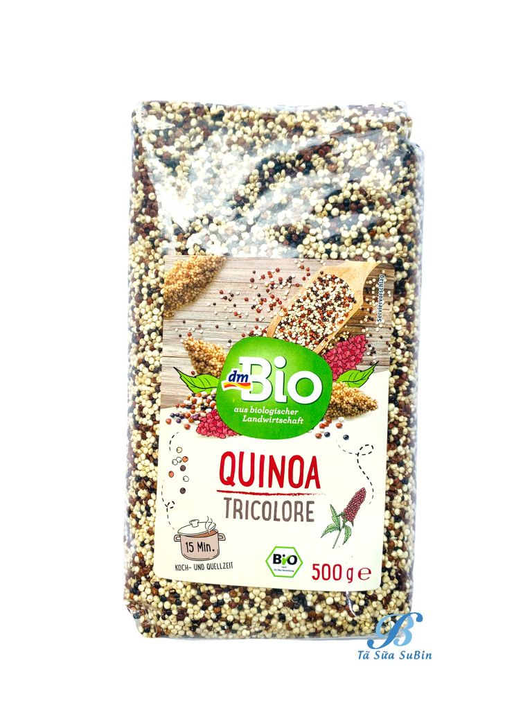 Hạt Quinoa Tricolore dm Bio Đức 500g