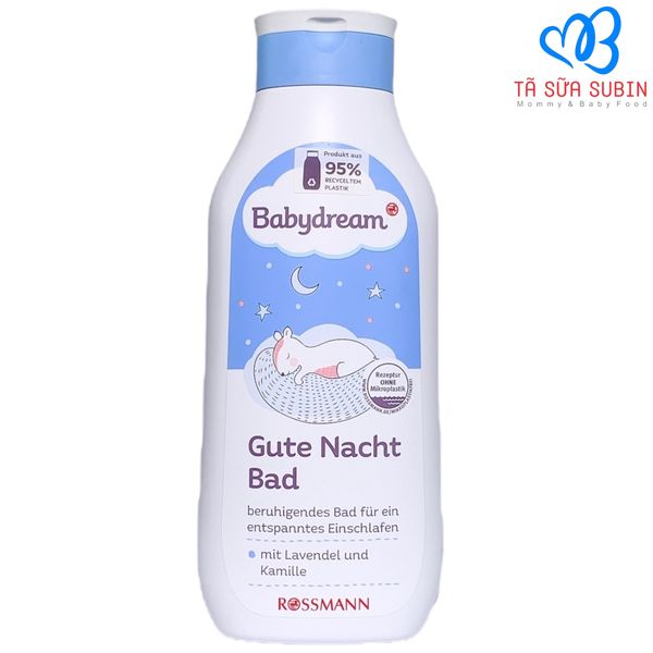 Sữa tắm gội Babydream Gute Nacht Đức 500ml – Tã Sữa SuBin