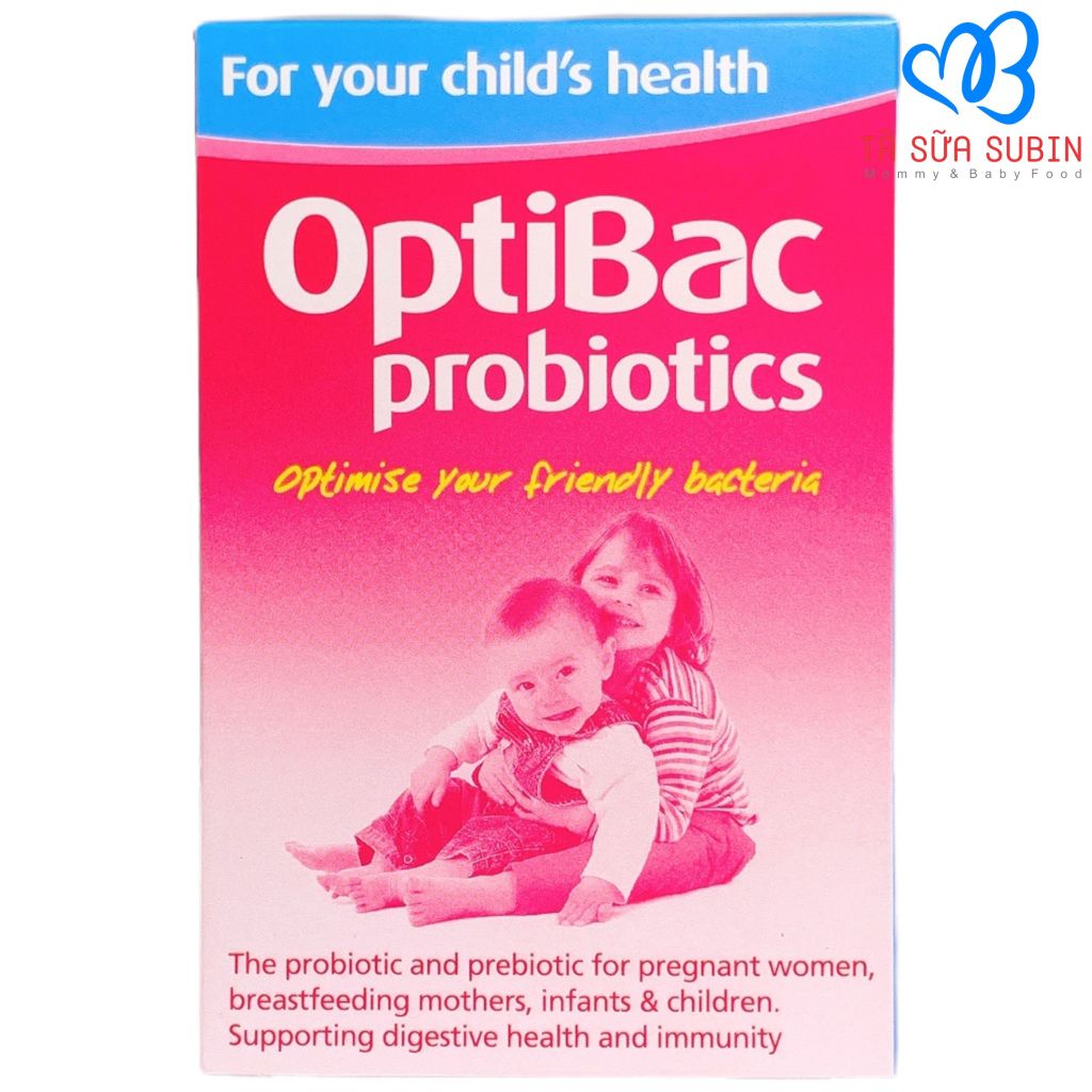 Men Vi Sinh Optibac Probiotics Hồng Anh 30 Gói
