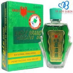 Dầu Gió Xanh Eagle Brand Medicated Oil Mỹ (24ml)