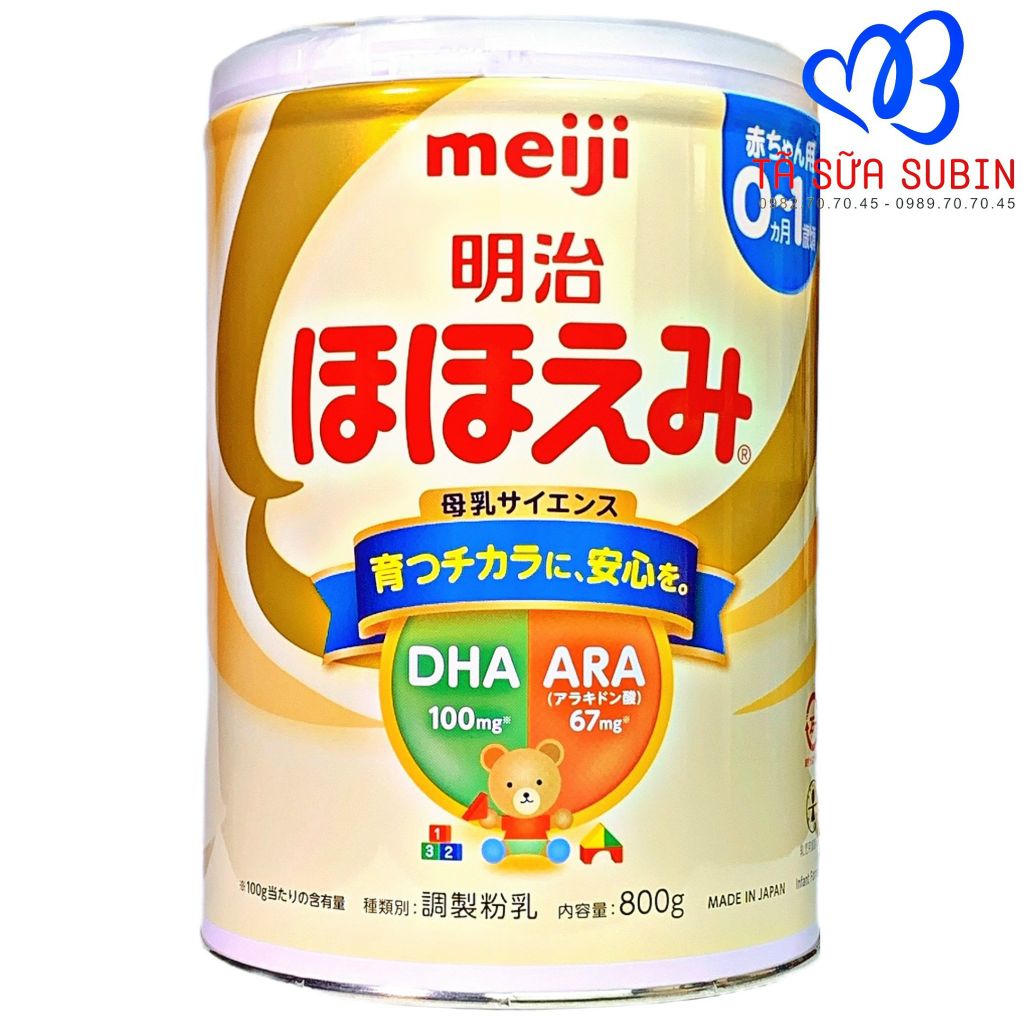 Sữa Meiji Số 0 Nội Địa Nhật 800gr 0-12 Tháng