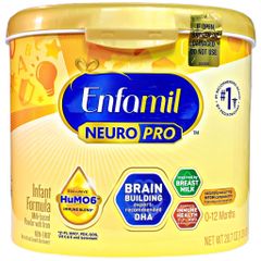 Sữa Enfamil NeuroPro Infant Formula Mỹ 587gr hộp nhựa Cho bé 0-12 tháng