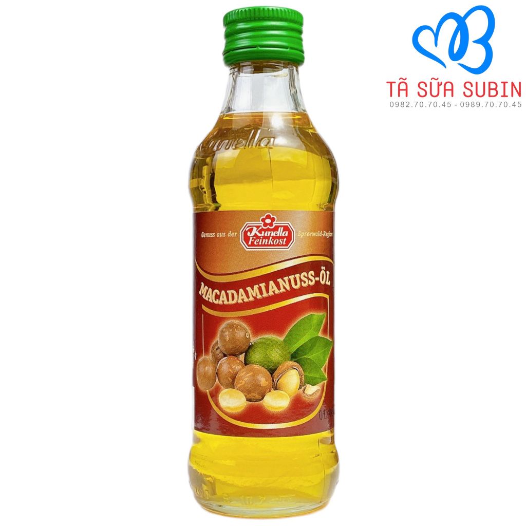 Dầu Ăn Macca Kunella Feinkost Đức 100ml