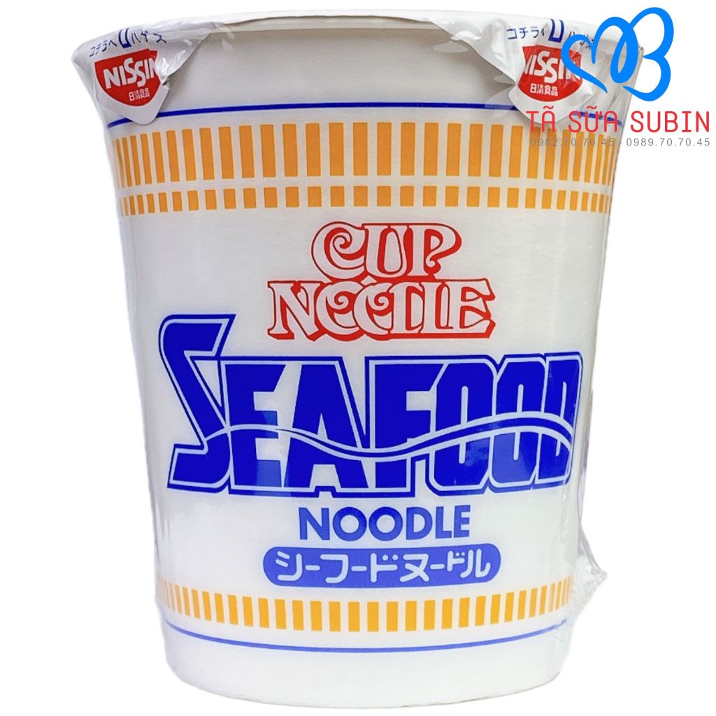 Mì Ly Nissin Seafood Noodle Hải Sản Nhật 1 Tuổi