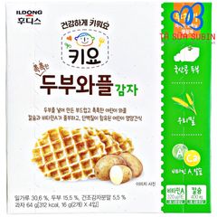 Bánh Waffles Ăn Dặm Đậu Hũ Non ILDong Hàn Quốc Vị Khoai Tây Dành Cho Bé Từ 7 Tháng