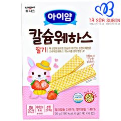 Bánh xốp ildong Hàn Quốc 36gr Vị Dâu