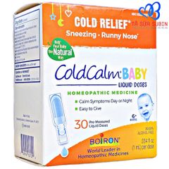 Thuốc trị cảm ColdCalm Boiron cho trẻ từ 6 tháng tuổi