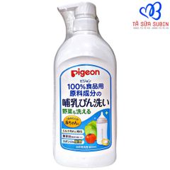 Nước Rửa Bình Sữa Pigeon Nhật 800ml - Dạng Chai