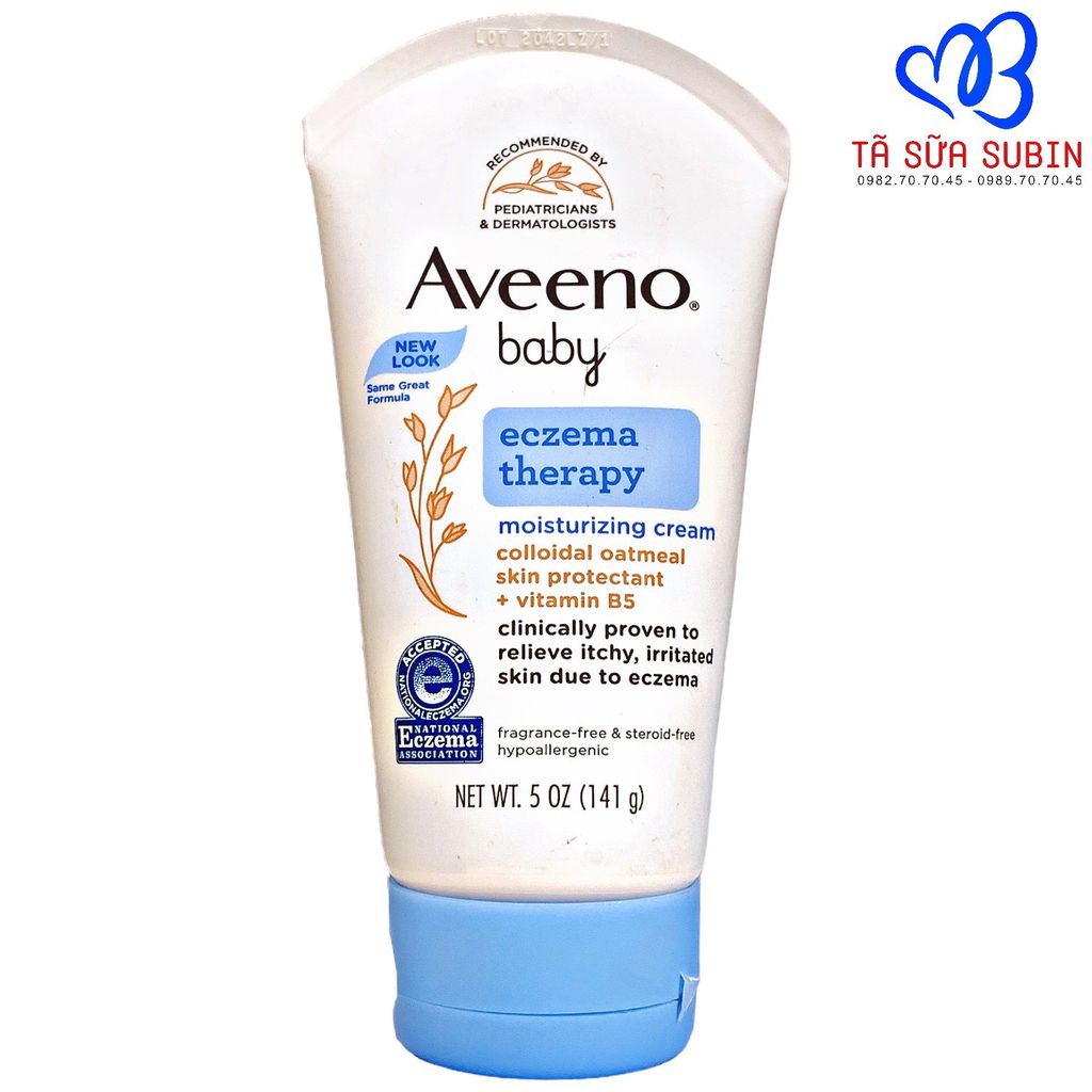 Kem Trị Chàm Aveeno Baby Eczema Therapy Mỹ