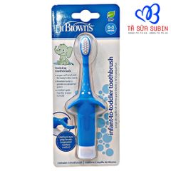 Bàn Chải Đánh Răng Dr Browns Mỹ Hình Con Voi 0-3 tuổi