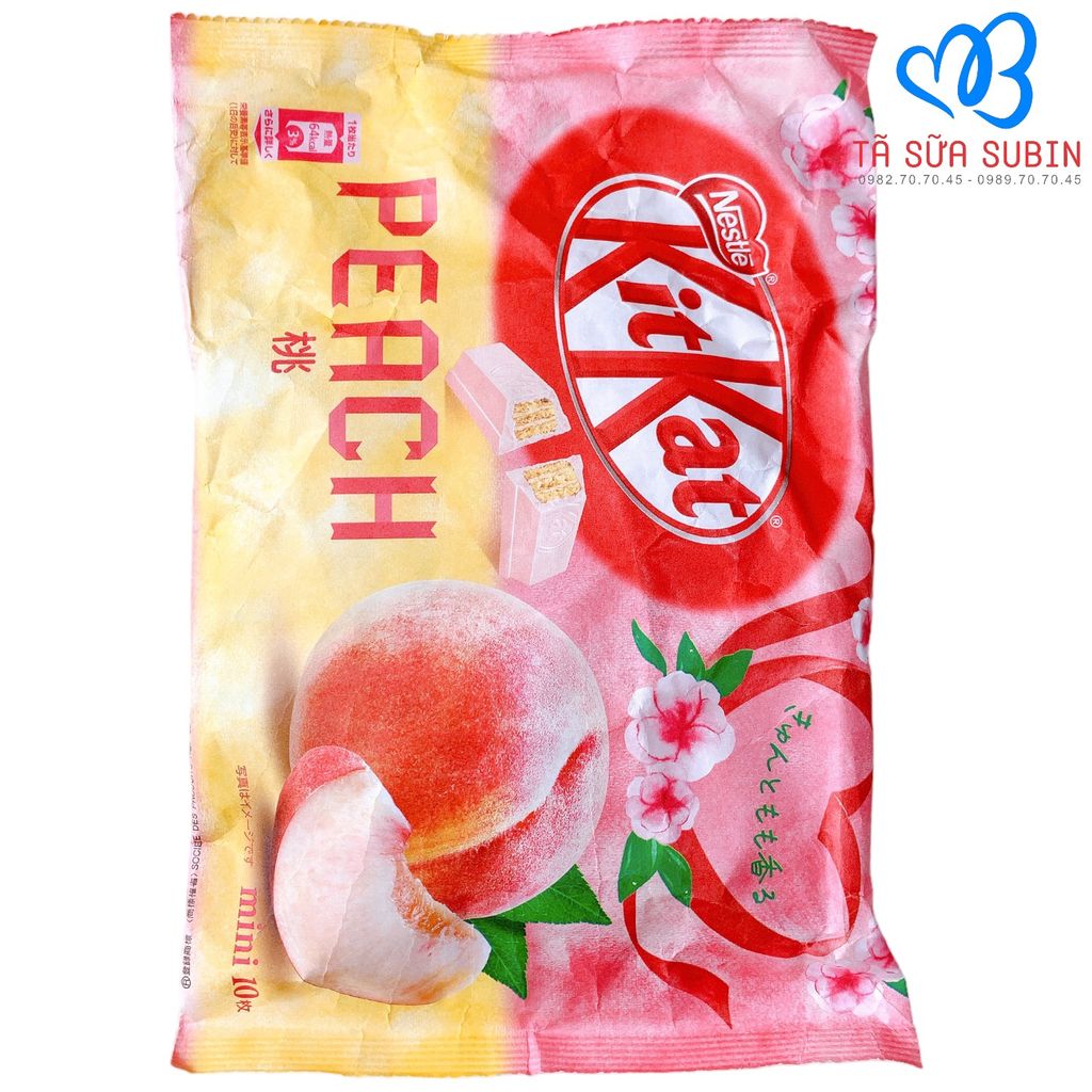 Kẹo Socola Kitkat Nhật Bản Vị Đào
