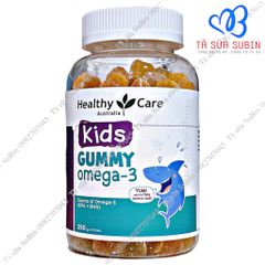 Kẹo Dẻo Bổ Sung Omega 3 Gummy Omega-3 Healthycare Úc 250 Viên