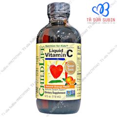 Siro ChildLife Liquid bổ sung Vitamin C tăng đề kháng  Mỹ 118.5ml vị cam