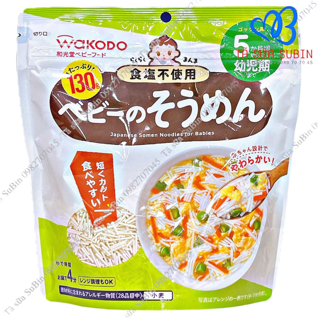 Mì Somen Wakodo Nhật Bản 5M+ (130gr)