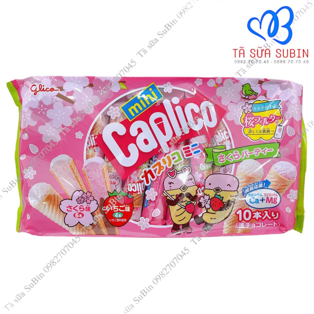 Bánh Que Kem Ốc Quế Glico Nhật (10 Bánh)