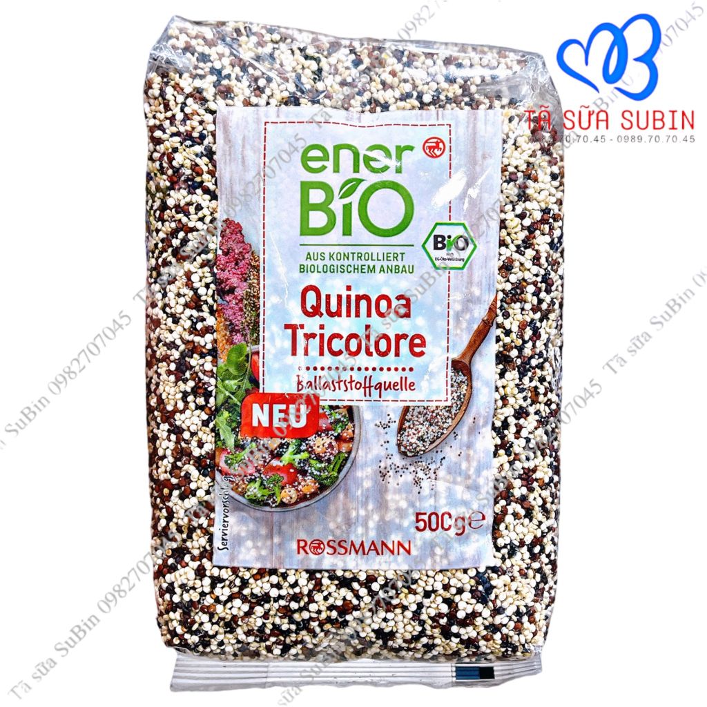Hạt Quinoa Tricolore Ener Bio Đức 500g