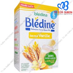 Bột Pha Sữa Bledina 6 Tháng Vị Vani Pháp 400gr