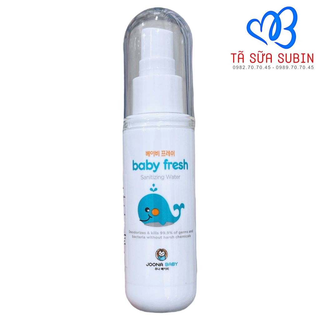 Xịt Khuẩn Khử Mùi Baby Fresh Hàn Quốc 55ml