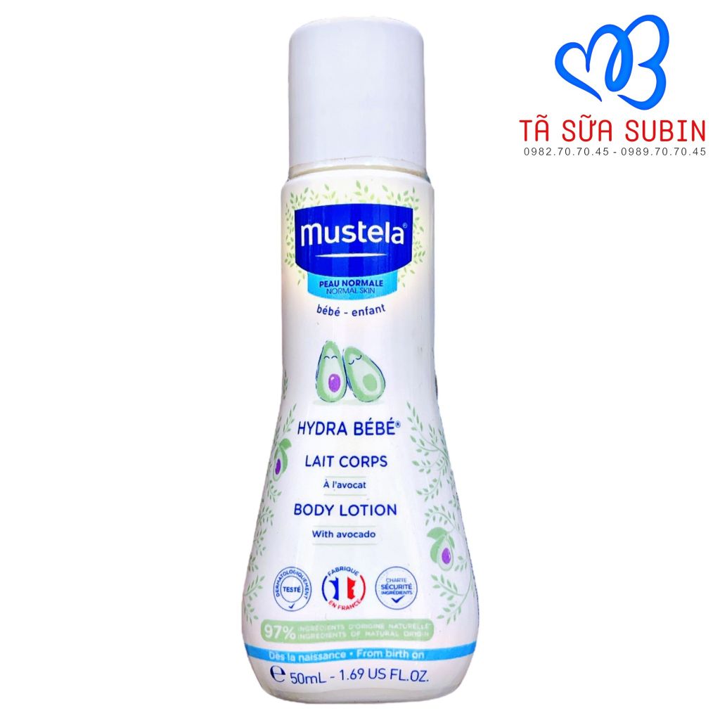 Kem Dưỡng Da Mustela Pháp 50ml 0Th+